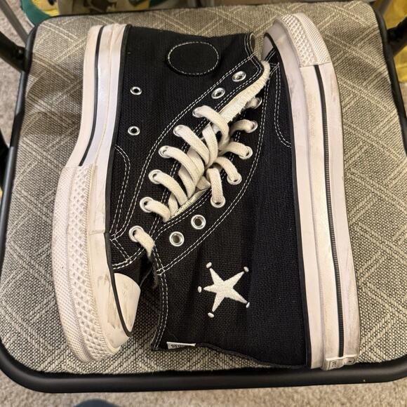 Converse - Chuck Taylor / All Star 70 Hi x Stussy Black - Size 8 - Picture 3 of 9